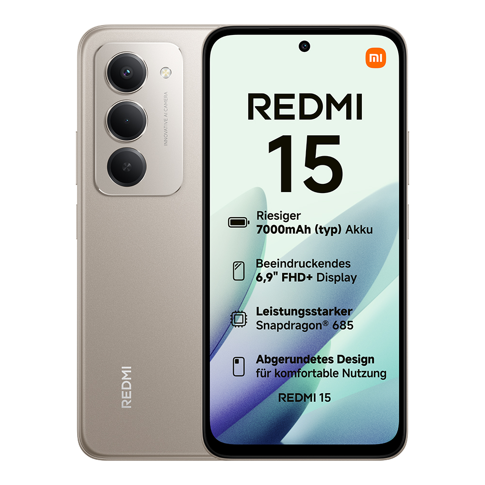 Redmi 15 6GB/128GB | Titangrau